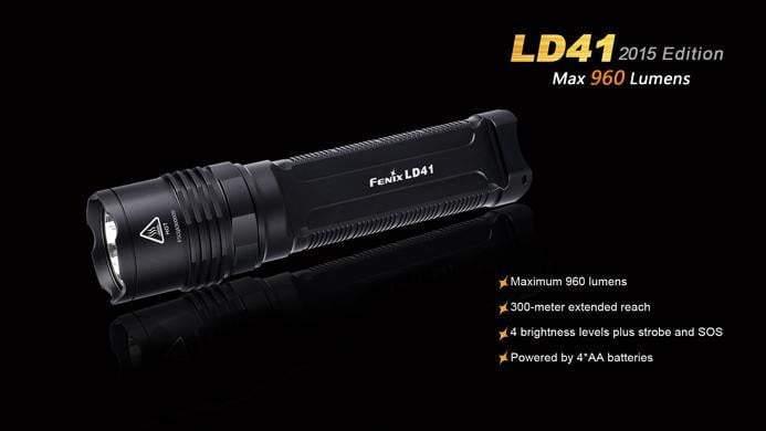 Fenix LD41 - édition 2015 - 960 Lumens Site Officiel FENIX® - Votre boutique en ligne Fenix®