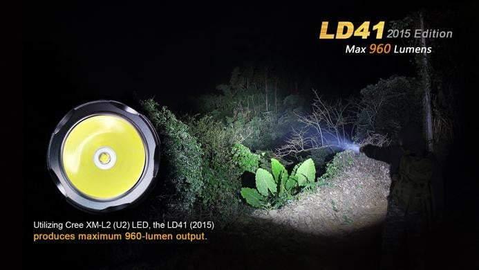 Fenix LD41 - édition 2015 - 960 Lumens Site Officiel FENIX® - Votre boutique en ligne Fenix®