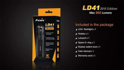 Fenix LD41 - édition 2015 - 960 Lumens Site Officiel FENIX® - Votre boutique en ligne Fenix®