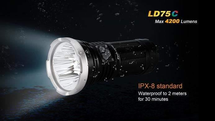 Fenix LD75C - 4 Couleurs - 4200 Lumens Site Officiel FENIX® - Votre boutique en ligne Fenix®