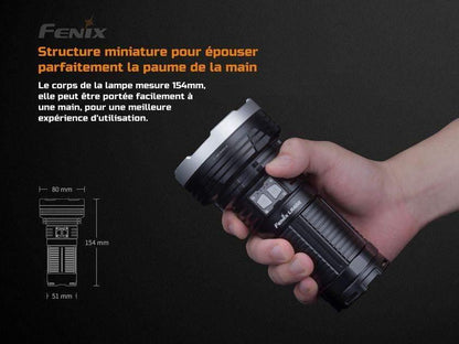 Fenix LR40R - 12 000 lumens - lampe compacte ultra puissante rechargeable avec batteries Site Officiel FENIX® - Votre boutique en ligne Fenix®