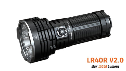 Fenix LR40R V2.0 - 15 000 Lumens - 900 mètres de portée - Pack complet Revendeur Officiel Lampes FENIX depuis 2008 | Votre Boutique en ligne FENIX®