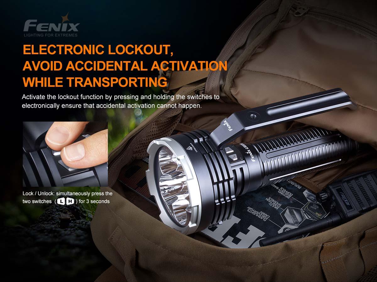 Fenix LR80R - 18 000 Lumens - lampe de recherche Site Officiel FENIX® - Votre boutique en ligne Fenix®