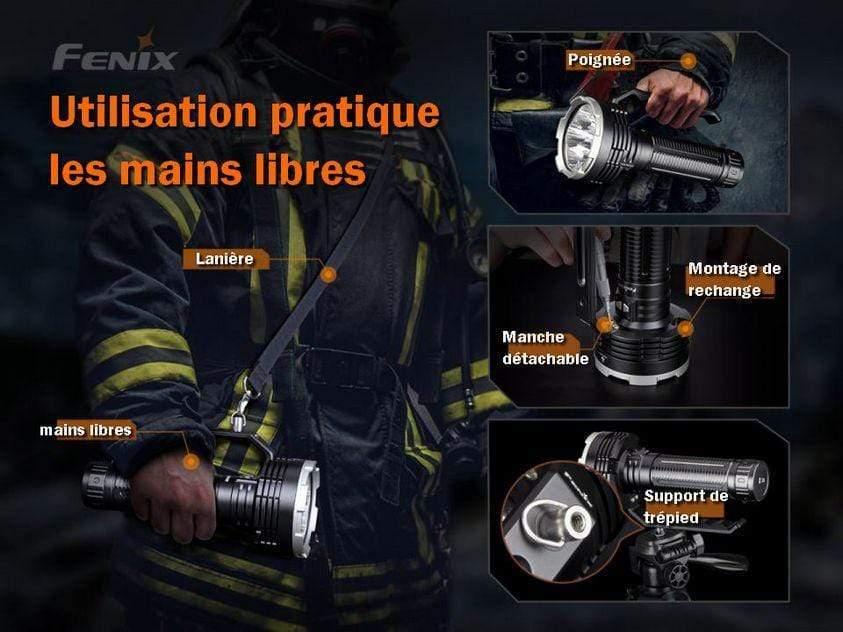 Fenix LR80R - 18 000 Lumens - lampe de recherche Site Officiel FENIX® - Votre boutique en ligne Fenix®