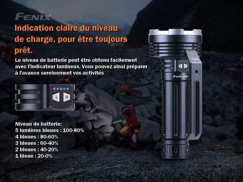 Fenix LR80R - 18 000 Lumens - lampe de recherche Site Officiel FENIX® - Votre boutique en ligne Fenix®