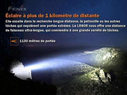 Fenix LR80R - 18 000 Lumens - lampe de recherche Site Officiel FENIX® - Votre boutique en ligne Fenix®