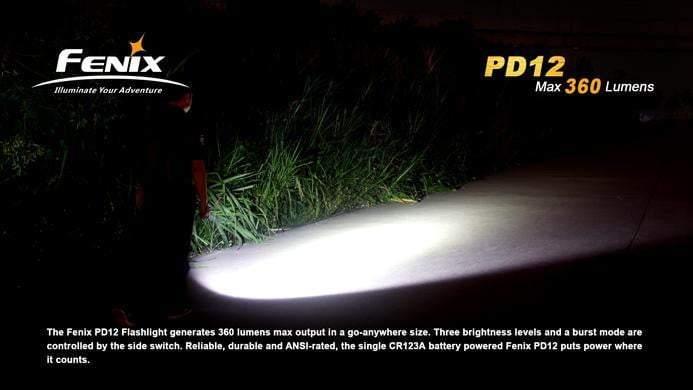 Fenix PD12 Site Officiel FENIX® - Votre boutique en ligne Fenix®