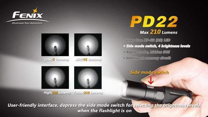 Fenix PD22 G2 Site Officiel FENIX® - Votre boutique en ligne Fenix®