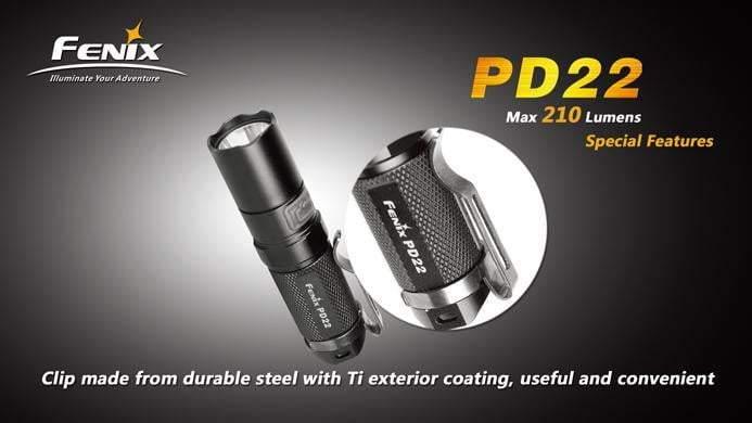 Fenix PD22 G2 Site Officiel FENIX® - Votre boutique en ligne Fenix®