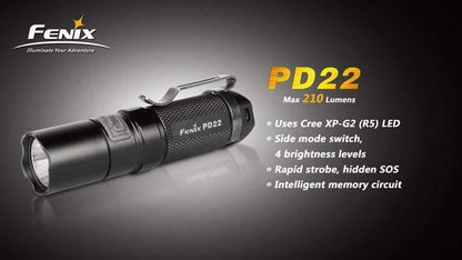 Fenix PD22 G2 Site Officiel FENIX® - Votre boutique en ligne Fenix®