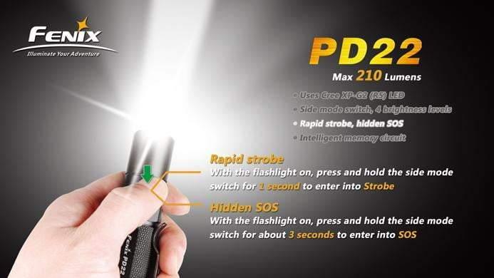 Fenix PD22 G2 Site Officiel FENIX® - Votre boutique en ligne Fenix®