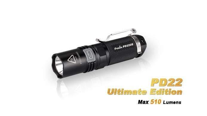 Fenix PD22UE Ultimate édition - 510 Lumens Site Officiel FENIX® - Votre boutique en ligne Fenix®
