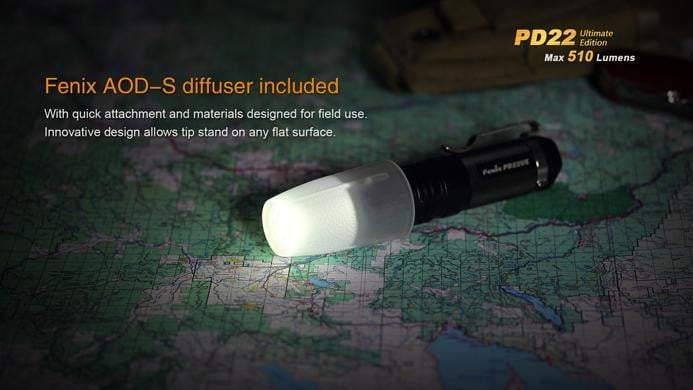 Fenix PD22UE Ultimate édition - 510 Lumens Site Officiel FENIX® - Votre boutique en ligne Fenix®