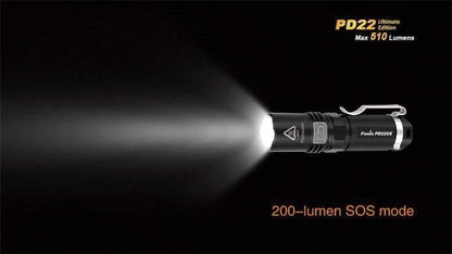 Fenix PD22UE Ultimate édition - 510 Lumens Site Officiel FENIX® - Votre boutique en ligne Fenix®
