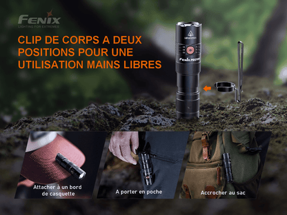 Fenix PD25R Rechargeable - Max 800 Lumens Revendeur Officiel Lampes FENIX depuis 2008 | Votre Boutique en ligne FENIX®