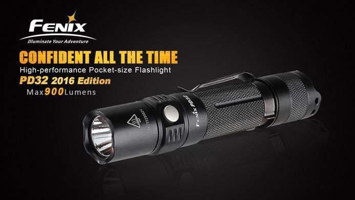 Fenix PD32 édition 2016 - 900 Lumens Site Officiel FENIX® - Votre boutique en ligne Fenix®