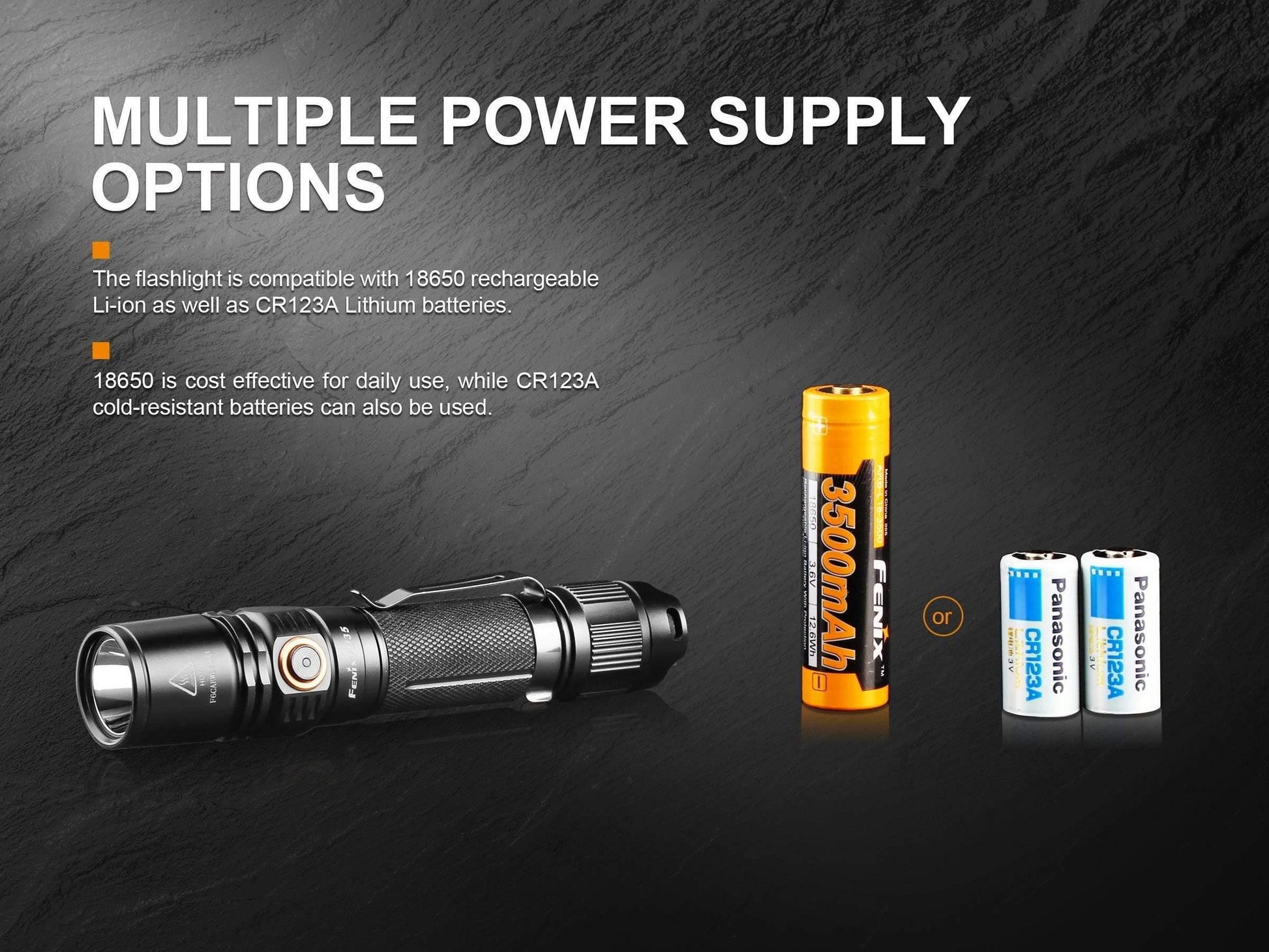 Fenix PD35 V2.0 - édition 2018 - 1000 Lumens - 250 mètres Site Officiel FENIX® - Votre boutique en ligne Fenix®