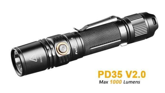 Fenix PD35 V2.0 - édition 2018 - 1000 Lumens - 250 mètres Site Officiel FENIX® - Votre boutique en ligne Fenix®