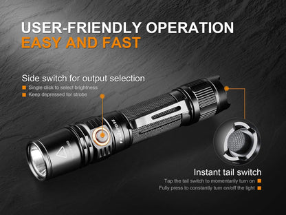 Fenix PD35 V2.0 - édition 2018 - 1000 Lumens - 250 mètres Site Officiel FENIX® - Votre boutique en ligne Fenix®