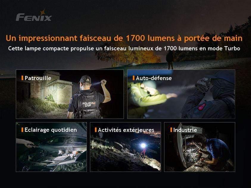 Fenix PD35 V3.0 - 1700 Lumens - 357 mètres Site Officiel FENIX® - Votre boutique en ligne Fenix®