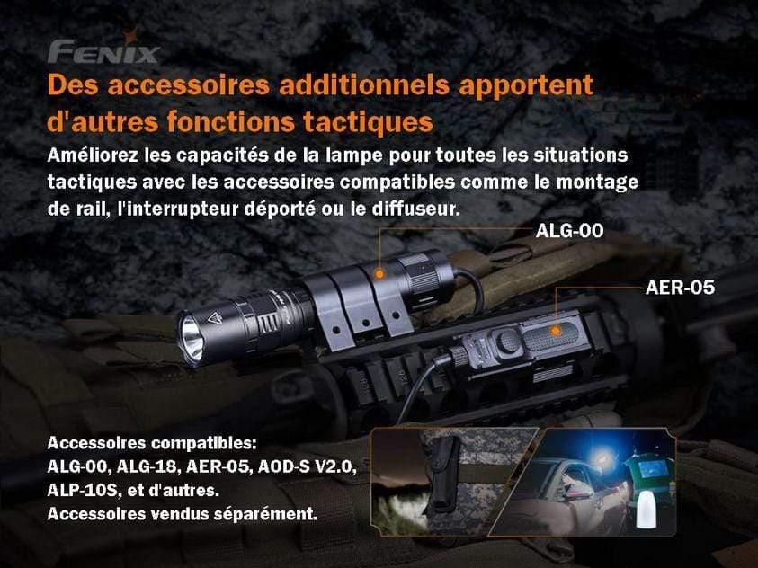 Fenix PD36 TAC - lampe tactique - 3000 lumens - pack complet Site Officiel FENIX® - Votre boutique en ligne Fenix®