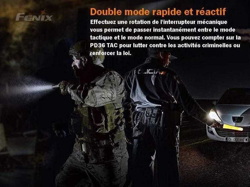 Fenix PD36 TAC - lampe tactique - 3000 lumens - pack complet Site Officiel FENIX® - Votre boutique en ligne Fenix®