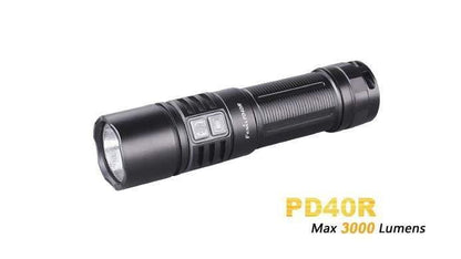 Fenix PD40R - Rechargeable USB - 3000 Lumens - 7H25 à 350 Lumens ! Site Officiel FENIX® - Votre boutique en ligne Fenix®