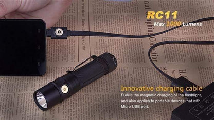 Fenix RC11 - 1000 Lumens Rechargeable Site Officiel FENIX® - Votre boutique en ligne Fenix®