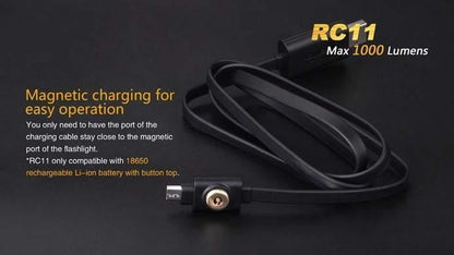 Fenix RC11 - 1000 Lumens Rechargeable Site Officiel FENIX® - Votre boutique en ligne Fenix®