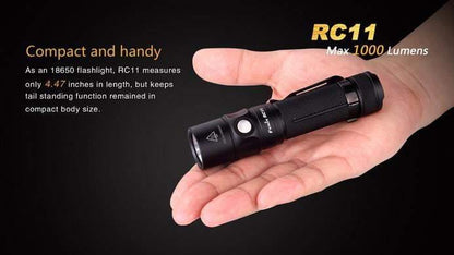 Fenix RC11 - 1000 Lumens Rechargeable Site Officiel FENIX® - Votre boutique en ligne Fenix®