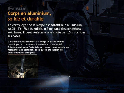 Fenix TK16 V2.0 - 3100 Lumens - double commutateur arrière - pack complet Site Officiel FENIX® - Votre boutique en ligne Fenix®