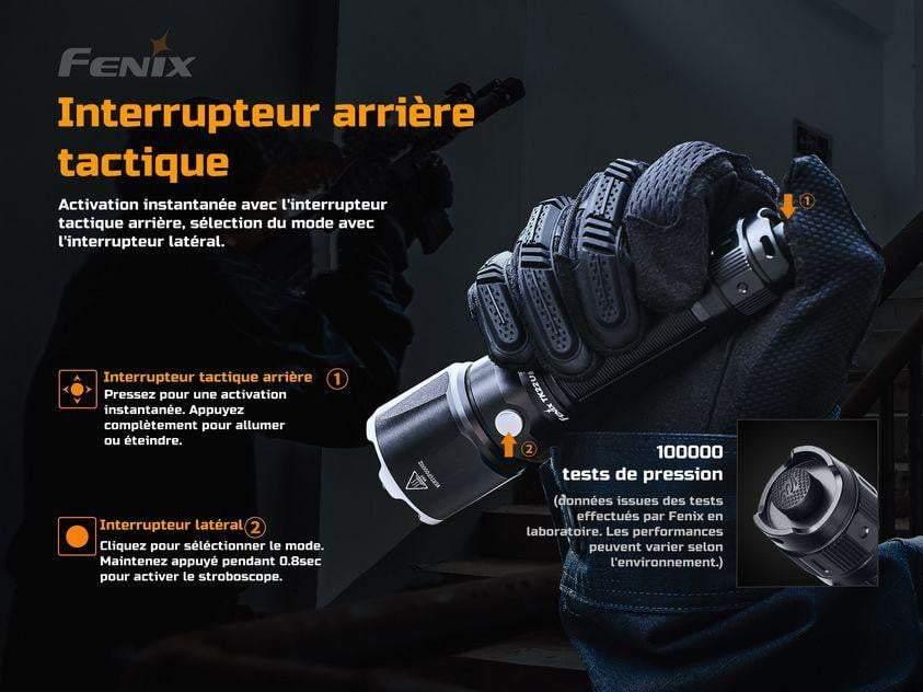 Fenix TK22UE - Lampe tactique avec batterie incluse - 1600 lumens - brise-vitre - pack complet Site Officiel FENIX® - Votre boutique en ligne Fenix®