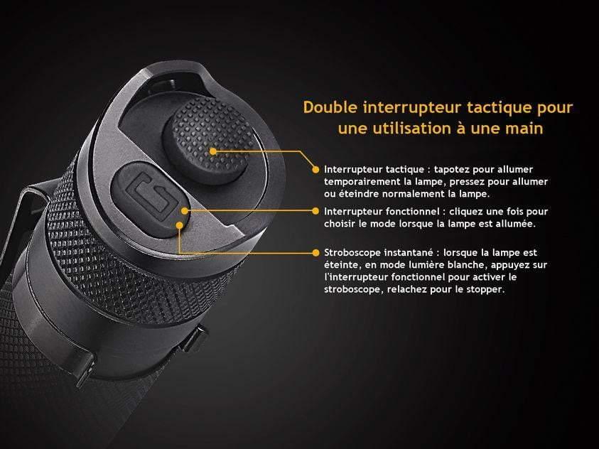 Fenix TK25 IR - 1000 Lumens - Blanc naturel et Infrarouge Site Officiel FENIX® - Votre boutique en ligne Fenix®