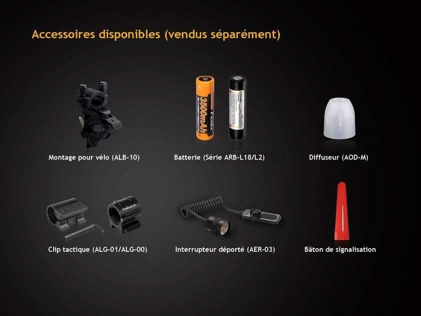 Fenix TK25 IR - 1000 Lumens - Blanc naturel et Infrarouge Site Officiel FENIX® - Votre boutique en ligne Fenix®