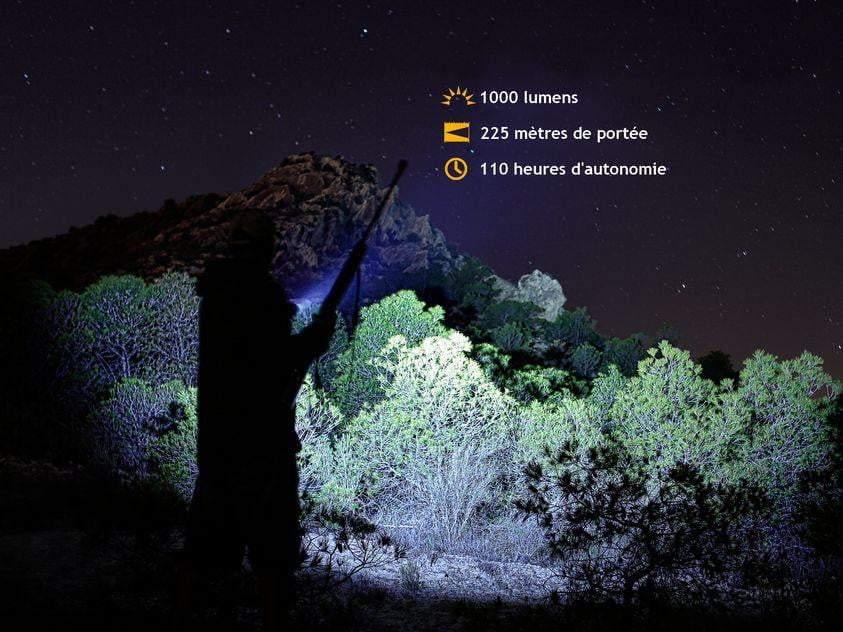 Fenix TK25 IR - 1000 Lumens - Blanc naturel et Infrarouge Site Officiel FENIX® - Votre boutique en ligne Fenix®