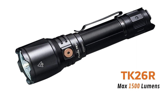 Fenix TK26R - 1500 lumens - Lumière blanche, rouge et verte Site Officiel FENIX® - Votre boutique en ligne Fenix®