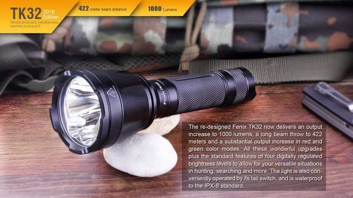 FENIX TK32 - 1000 lumens - Edition 2016 - Lampe de poche polyvalente Site Officiel FENIX® - Votre boutique en ligne Fenix®