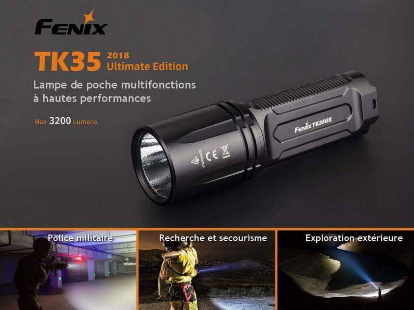 Fenix TK35 utlimate édition 2018 - 3200 Lumens Site Officiel FENIX® - Votre boutique en ligne Fenix®