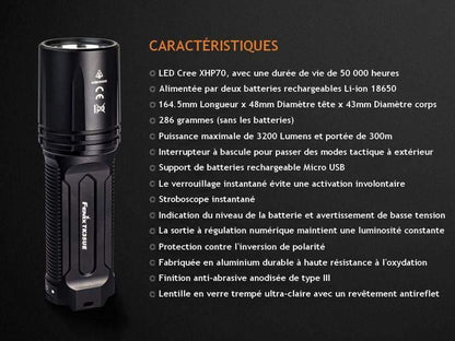 Fenix TK35 utlimate édition 2018 - 3200 Lumens Site Officiel FENIX® - Votre boutique en ligne Fenix®