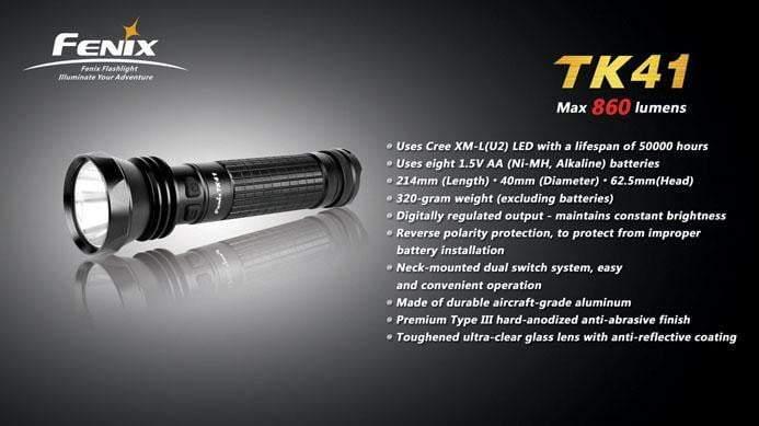 Fenix TK41 U2 Site Officiel FENIX® - Votre boutique en ligne Fenix®