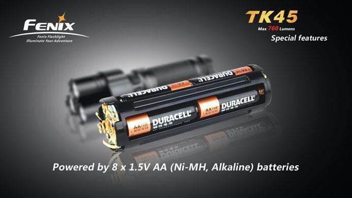 Fenix TK45 R5 - 760 Lumens Site Officiel FENIX® - Votre boutique en ligne Fenix®
