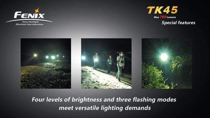 Fenix TK45 R5 - 760 Lumens Site Officiel FENIX® - Votre boutique en ligne Fenix®