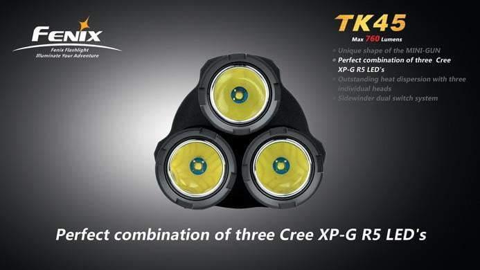 Fenix TK45 R5 - 760 Lumens Site Officiel FENIX® - Votre boutique en ligne Fenix®
