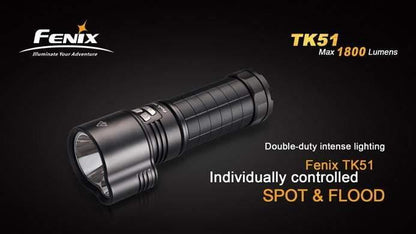 Fenix TK51 - 1800 LUMENS Site Officiel FENIX® - Votre boutique en ligne Fenix®