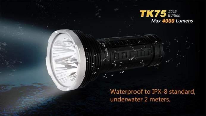 Fenix TK75 édition 2015 - 4000 Lumens Site Officiel FENIX® - Votre boutique en ligne Fenix®