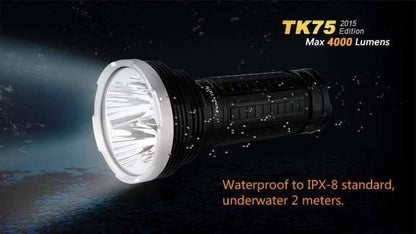 Fenix TK75 édition 2015 - 4000 Lumens Site Officiel FENIX® - Votre boutique en ligne Fenix®