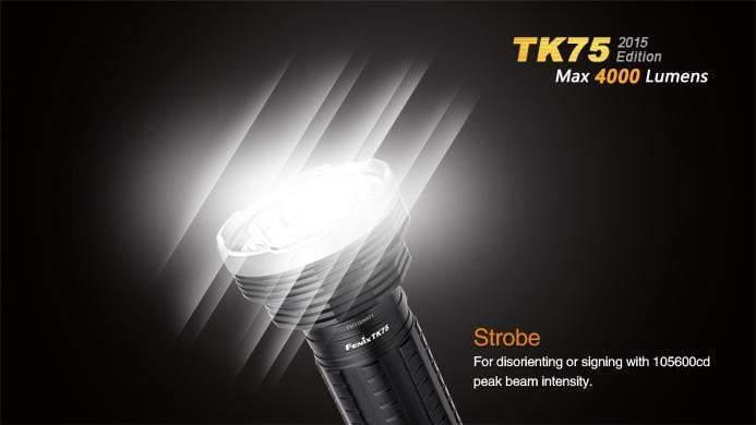 Fenix TK75 édition 2015 - 4000 Lumens Site Officiel FENIX® - Votre boutique en ligne Fenix®