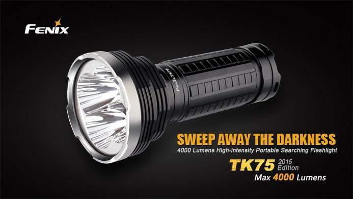 Fenix TK75 édition 2015 - 4000 Lumens Site Officiel FENIX® - Votre boutique en ligne Fenix®