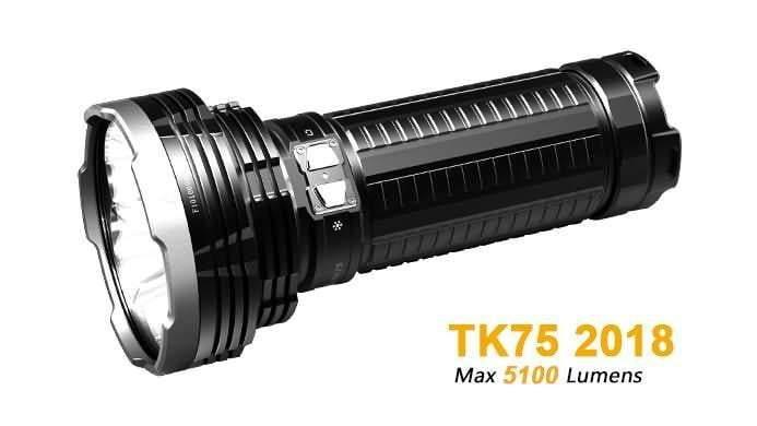Fenix TK75 édition 2018 - 5100 Lumens - 850 mètres de portée Site Officiel FENIX® - Votre boutique en ligne Fenix®