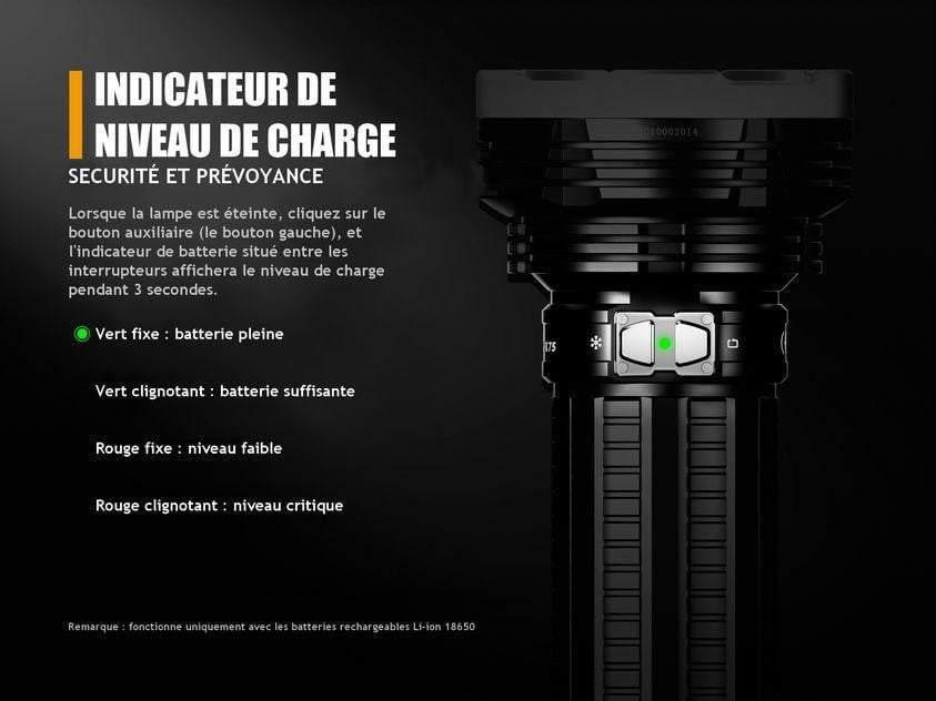 Fenix TK75 édition 2018 - 5100 Lumens - 850 mètres de portée Site Officiel FENIX® - Votre boutique en ligne Fenix®